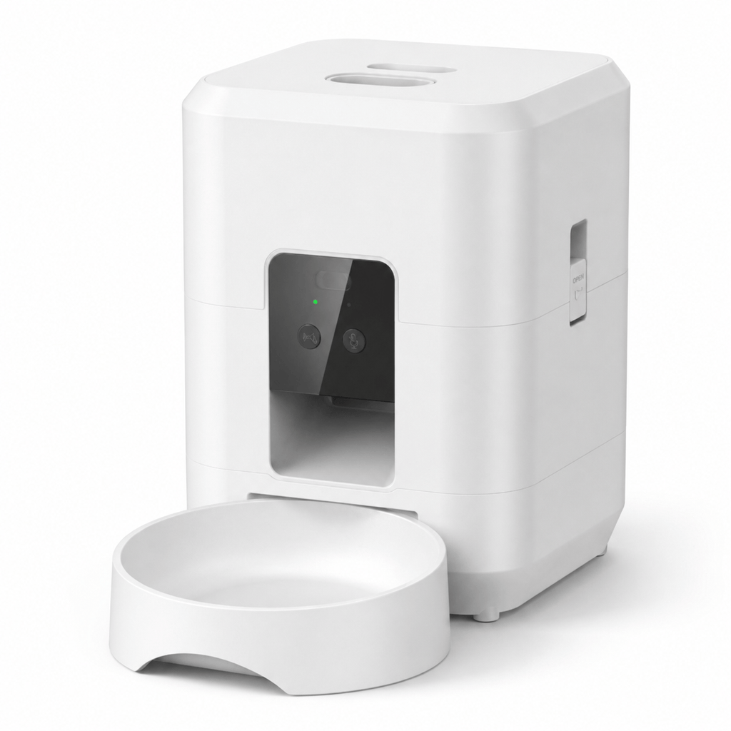 Miaou & Co Distributeur Programmable de Croquettes pour Chat avec Wifi