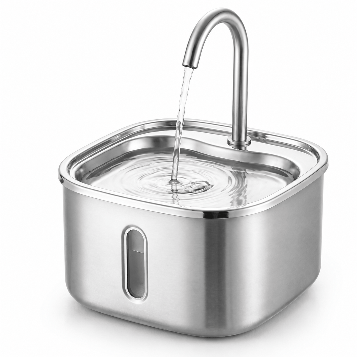 Miaou & co  Fontaine à Eau Pour Chat en Inox Automatique