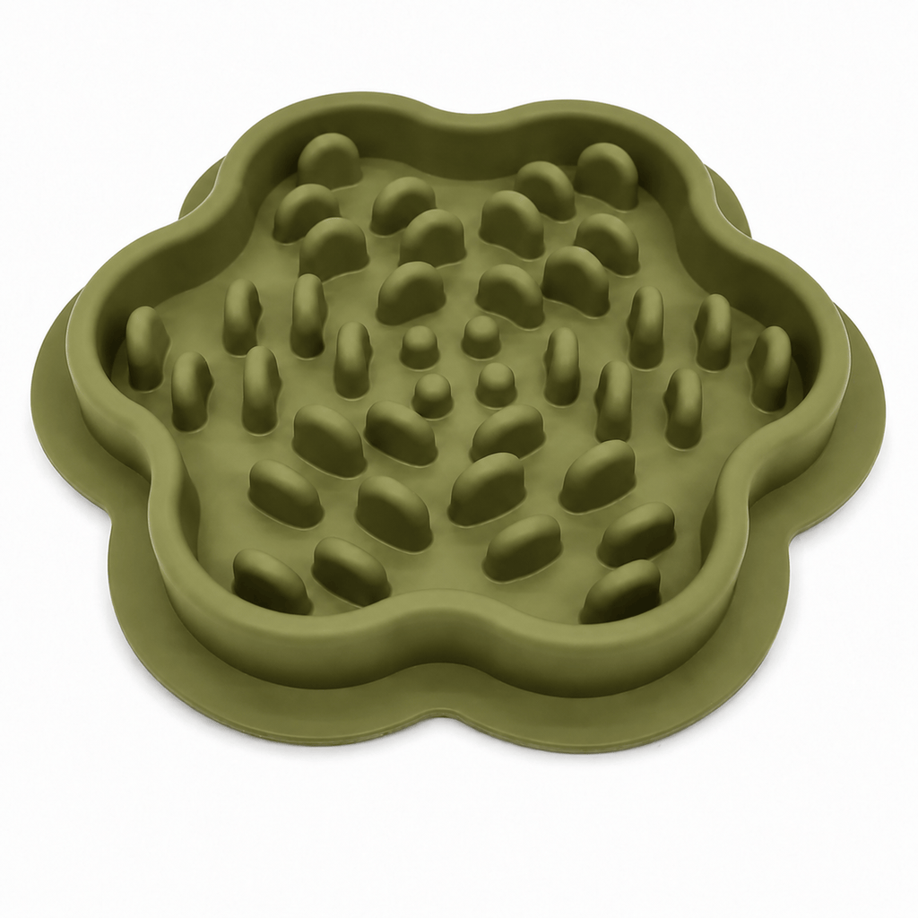 Miaou & Co Gamelle Anti-Glouton Chat en Silicone