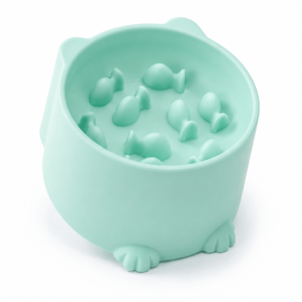 Miaou & Co Gamelle Anti-Glouton Surélevée pour Chat