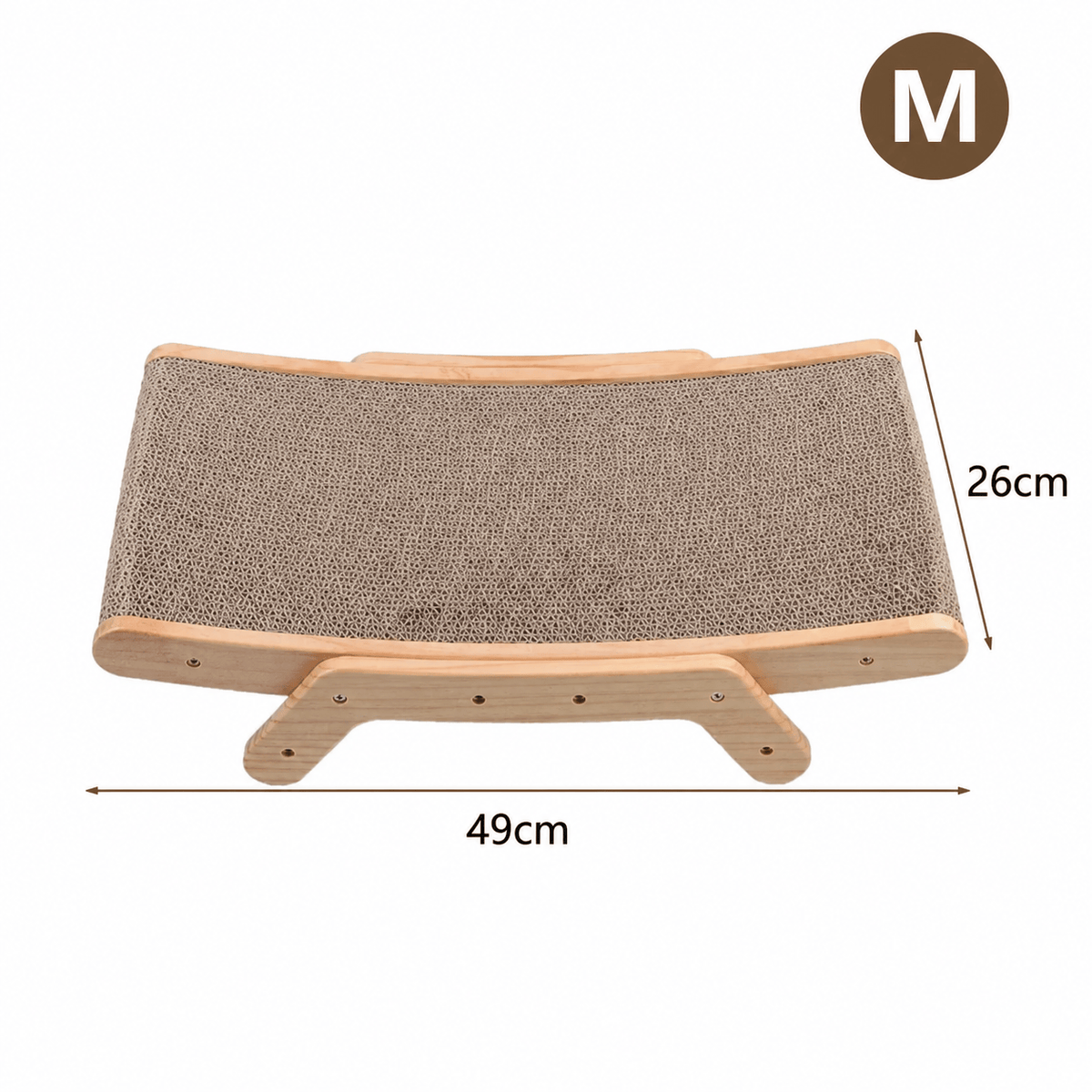 Miaou & Co Griffoir en Bois pour Chat - Ergonomique et Durable