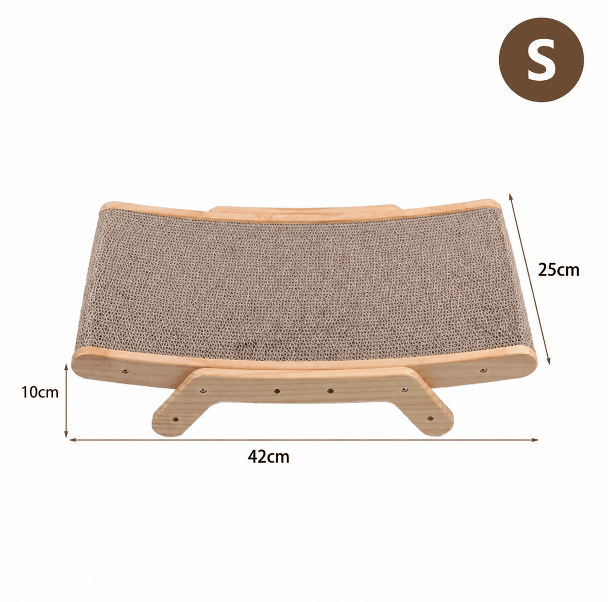 Miaou & Co Griffoir en Bois pour Chat - Ergonomique et Durable