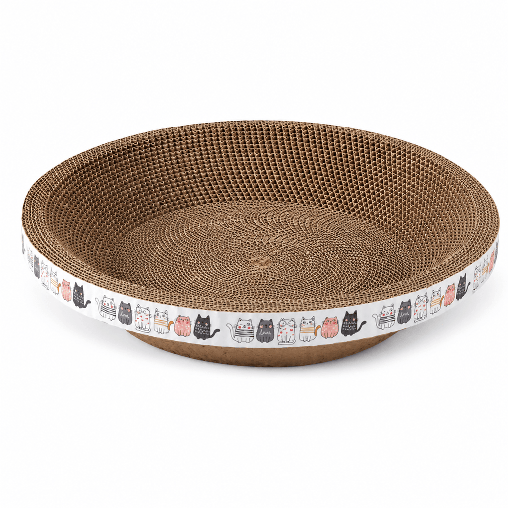 Miaou & co  Griffoir Rond pour Chat en Carton