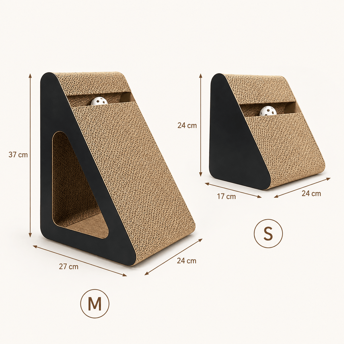 Miaou & Co Griffoir Triangle 2-en-1 pour Chat