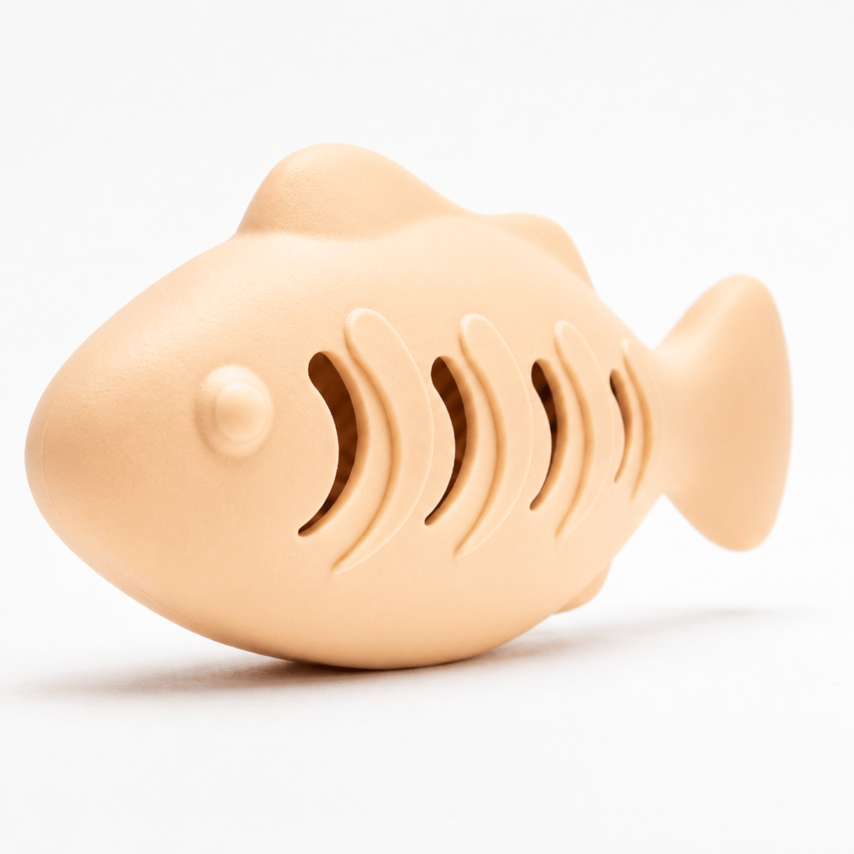 Miaou & Co Jouet Distributeur de Croquettes pour Chat Forme Poisson - Régule l'Appétit