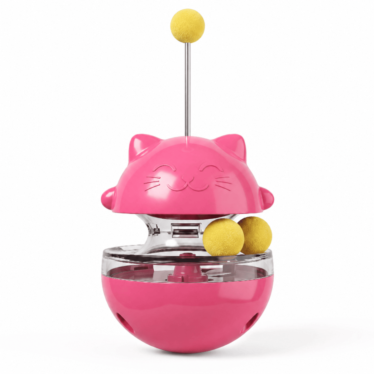 Miaou & Co Jouet Distributeur de Friandises pour Chat - Anti-Ennui