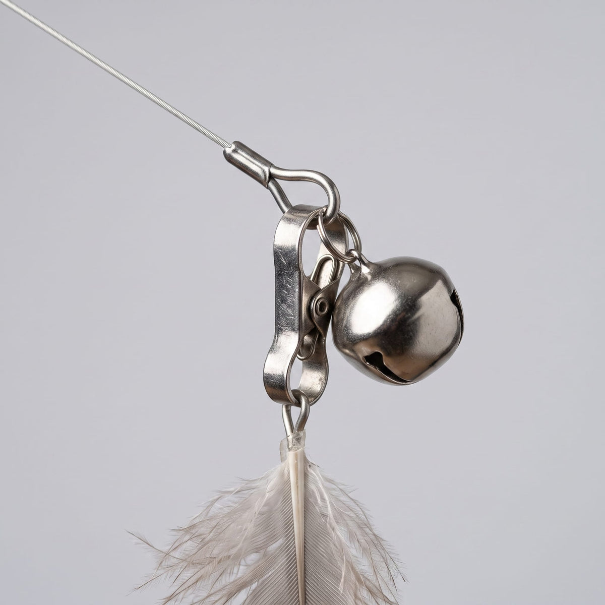 Miaou & Co Jouet Oiseau pour Chat - Plumes Amovibles