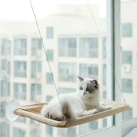 Miaou & Co Lit pour Chat en Hauteur à Ventouses - Sans Perçage