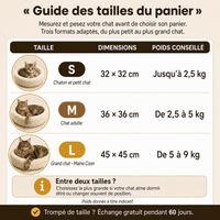 Miaou & Co Panier Design pour Chat