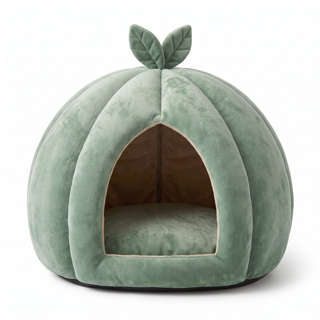 Miaou & Co Panier Igloo Citrouille pour Chat