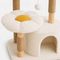 Miaou & Co Petit Arbre à Chat avec Niche Intégrée