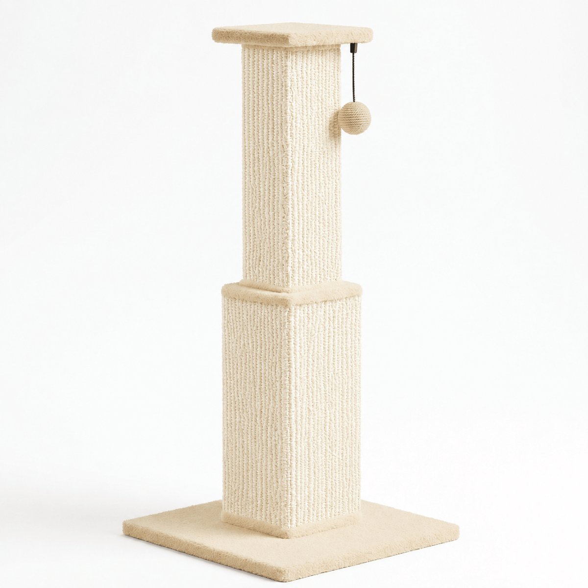 Miaou & Co Poteau Griffoir pour Chat xxl Base Large Ultra Stable