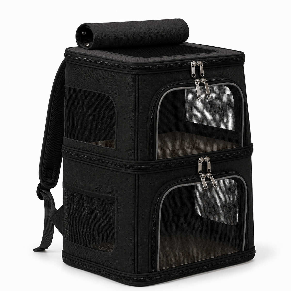 Miaou & Co Sac à Dos pour 2 Chats