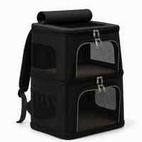Miaou & Co Sac à Dos pour 2 Chats