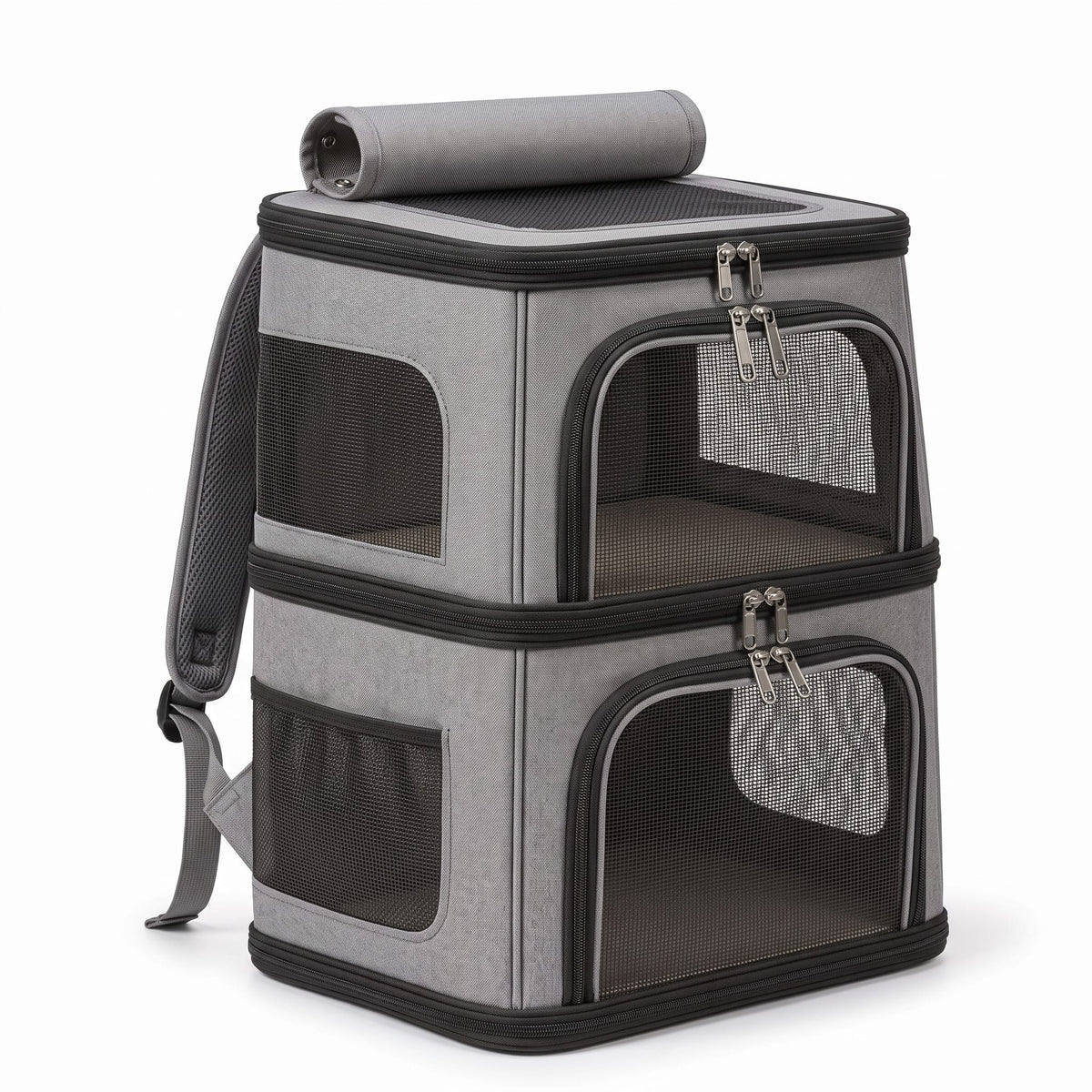 Miaou & Co Sac à Dos pour 2 Chats