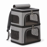 Miaou & Co Sac à Dos pour 2 Chats