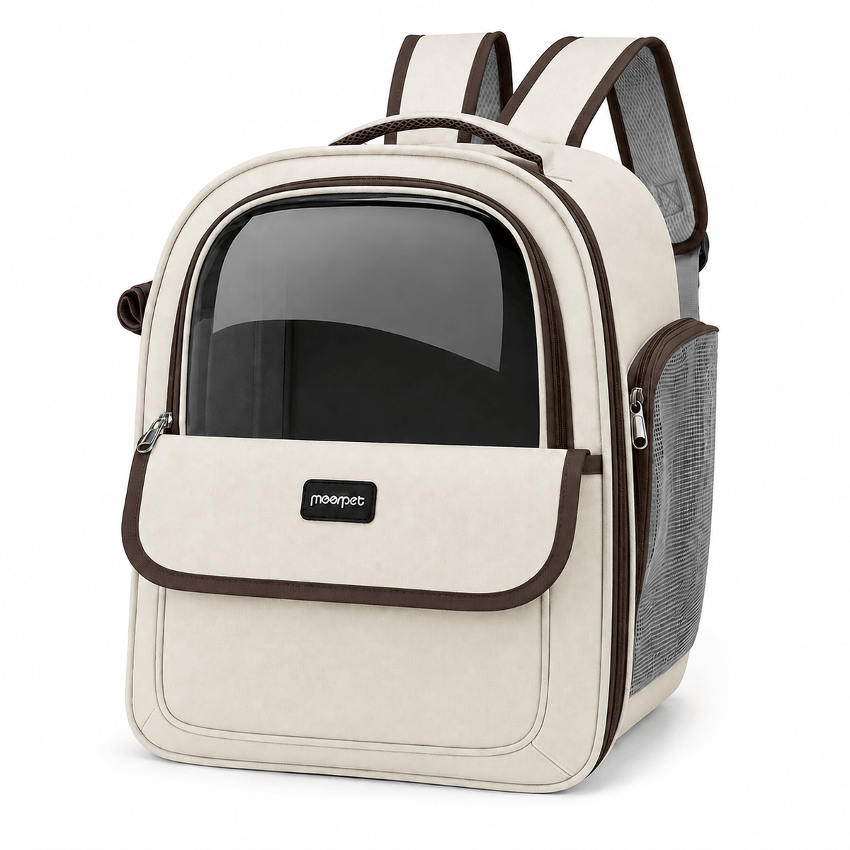 Miaou & Co Sac à Dos pour Chat avec Hublot Transparent
