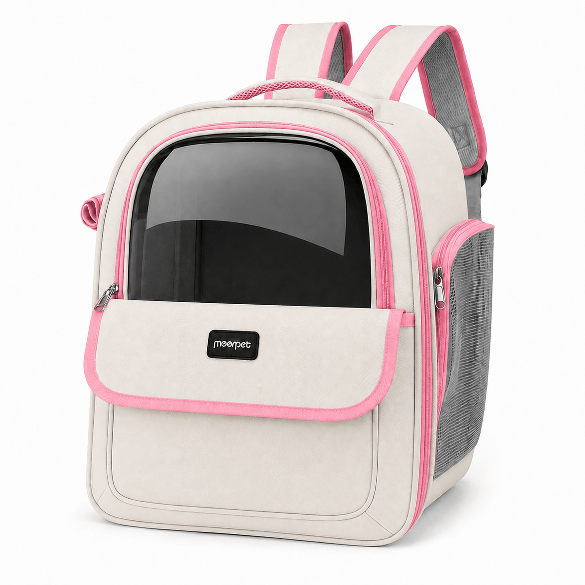 Miaou & Co Sac à Dos pour Chat avec Hublot Transparent