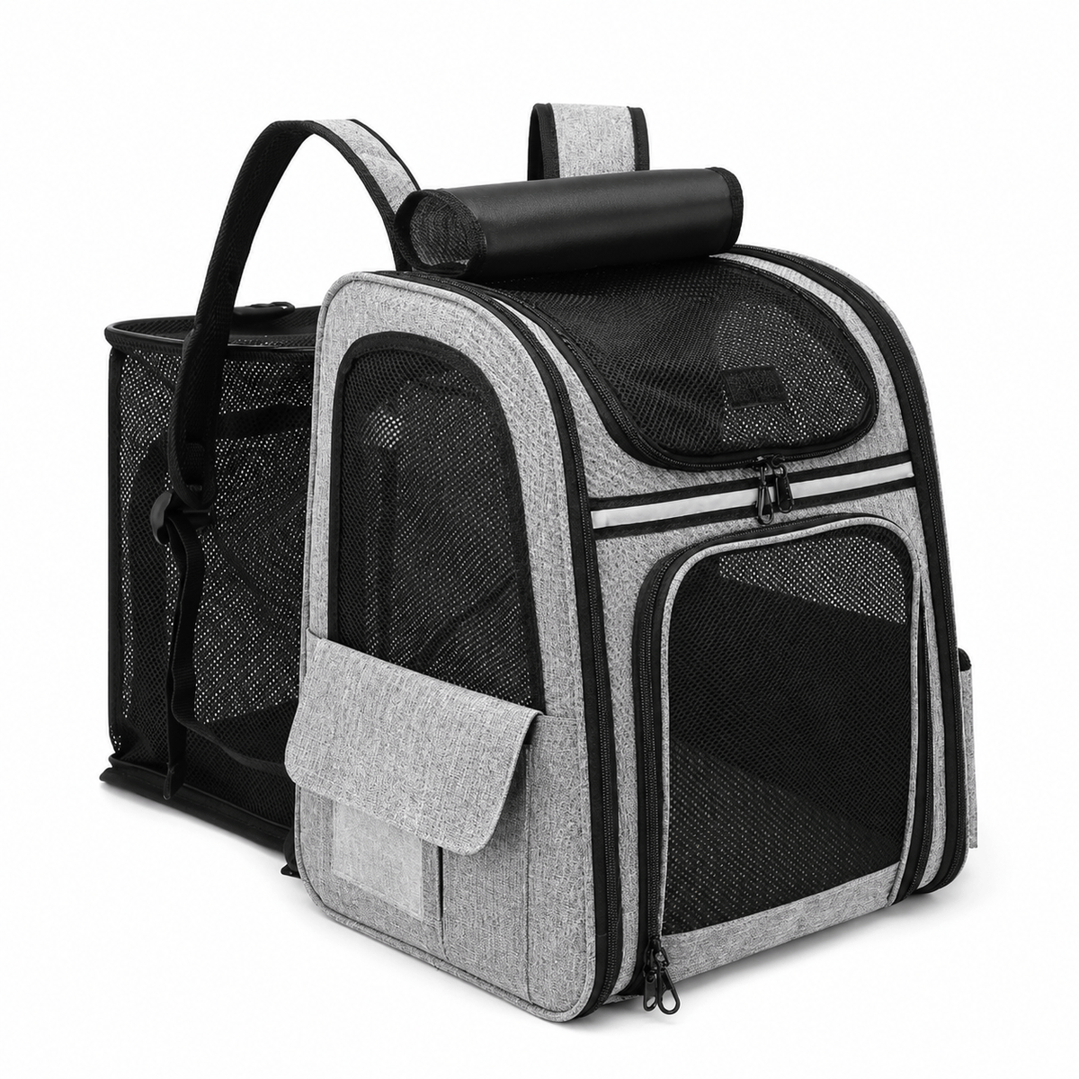 Miaou & Co Sac à Dos Transport Chat Extensible