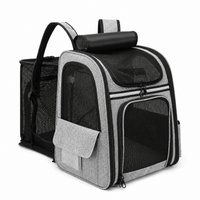 Miaou & Co Sac à Dos Transport Chat Extensible