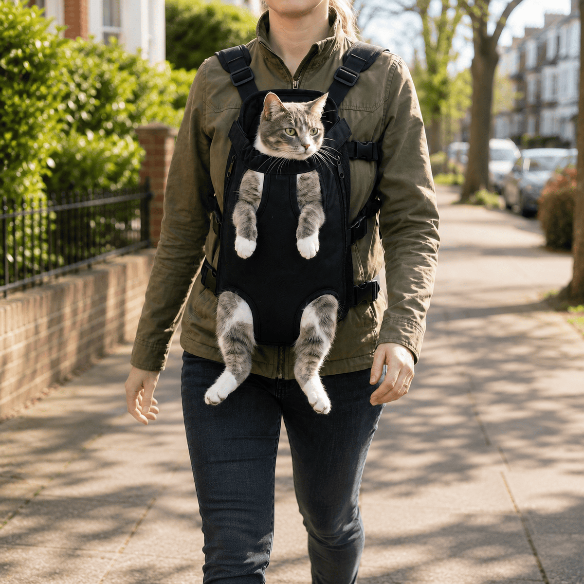 Miaou & Co Sac à Dos Ventral pour Chat