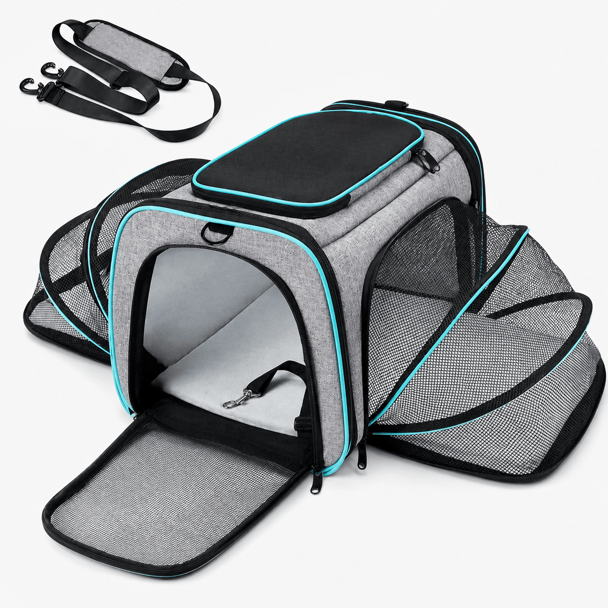 Miaou & Co Sac de Transport pour chat Extensible