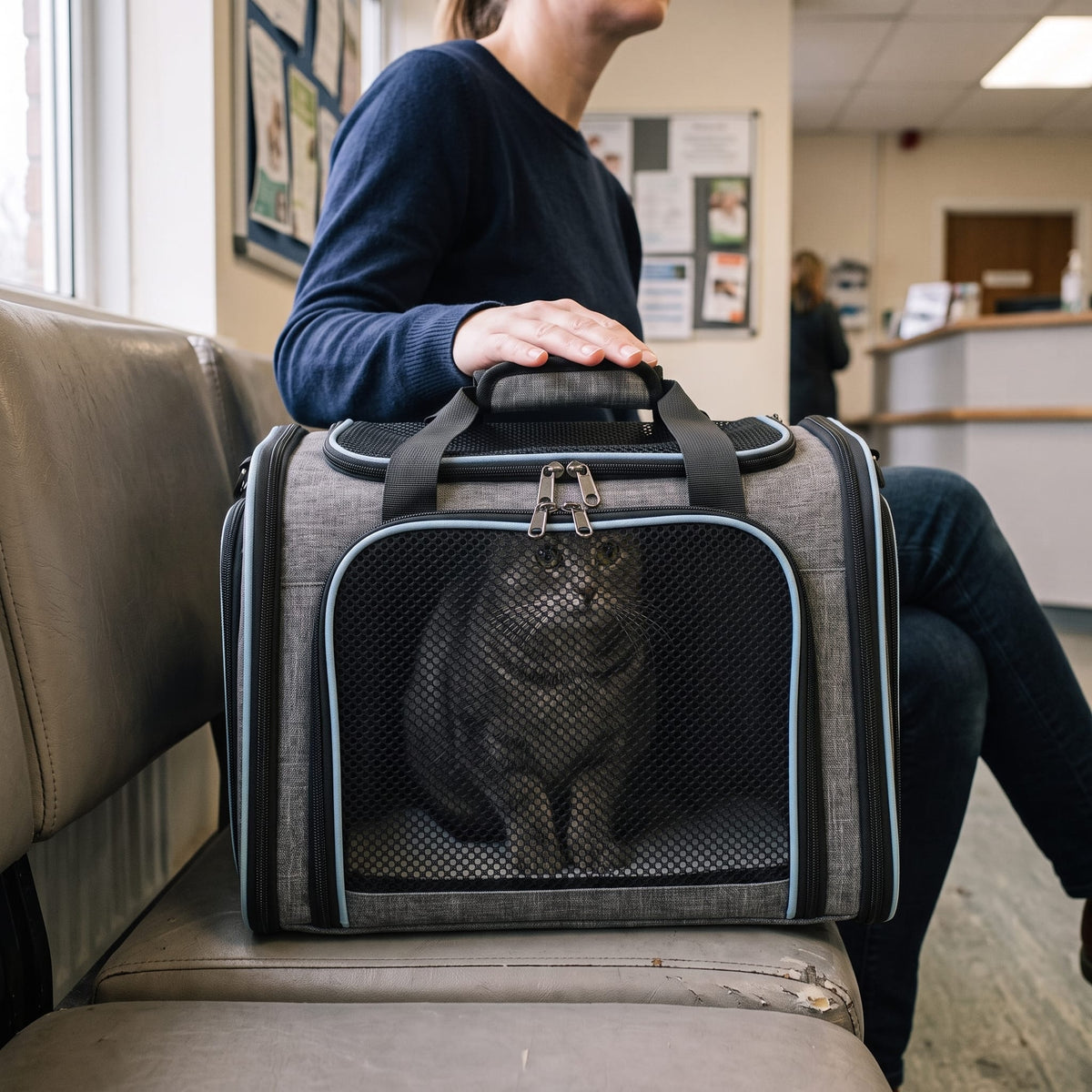 Miaou & Co Sac de Transport pour chat Extensible