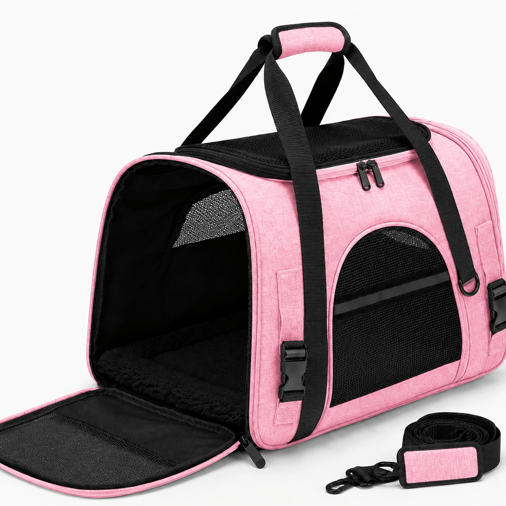 Miaou & Co Sac de Transport pour Chat - Mailles Respirantes