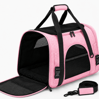 Miaou & Co Sac de Transport pour Chat - Mailles Respirantes
