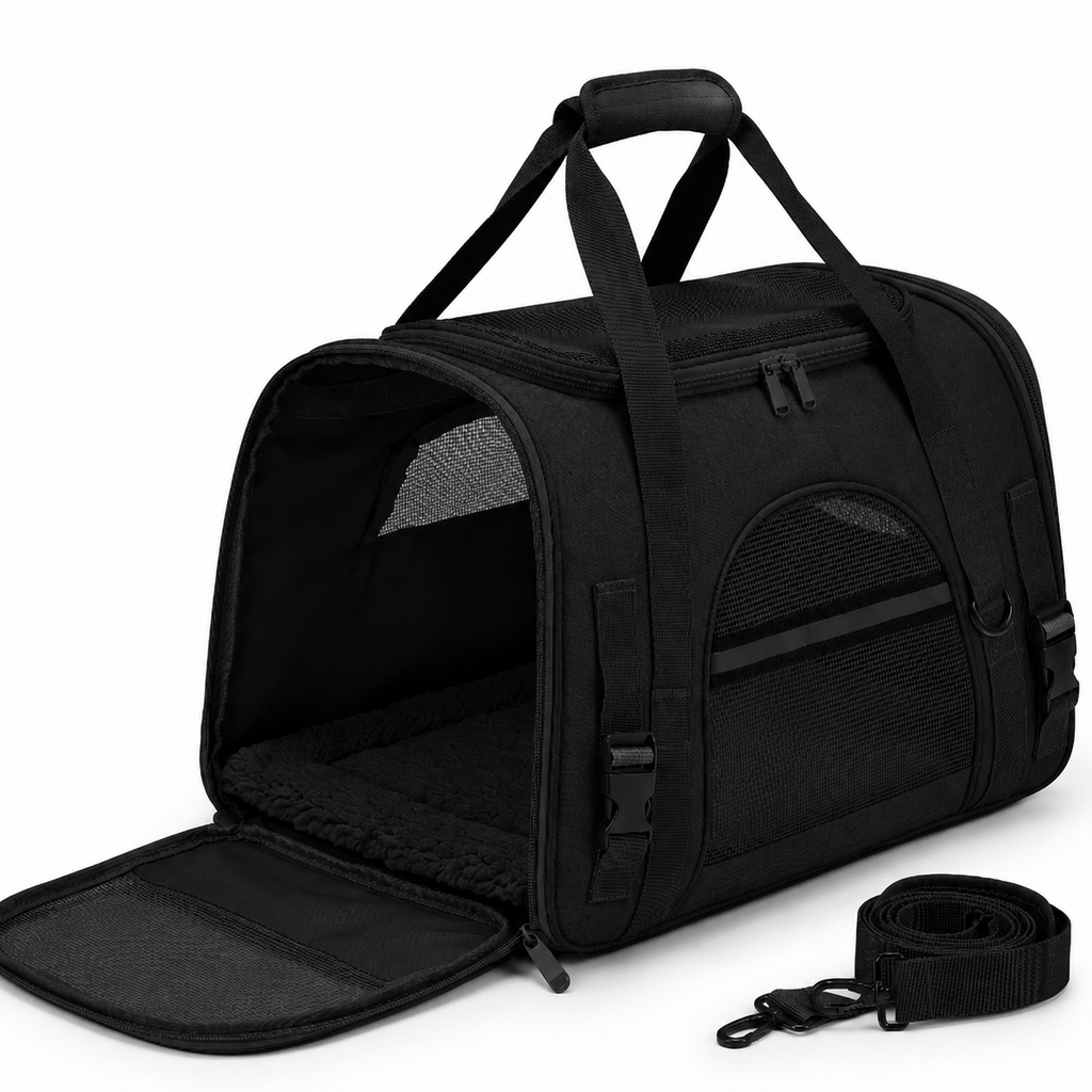 Miaou & Co Sac de Transport pour Chat - Mailles Respirantes
