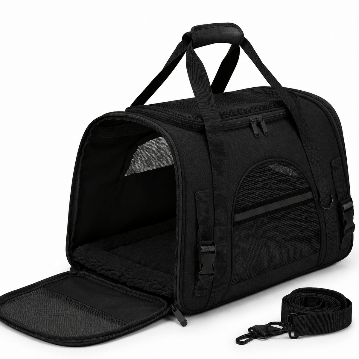 Miaou & Co Sac de Transport pour Chat - Mailles Respirantes