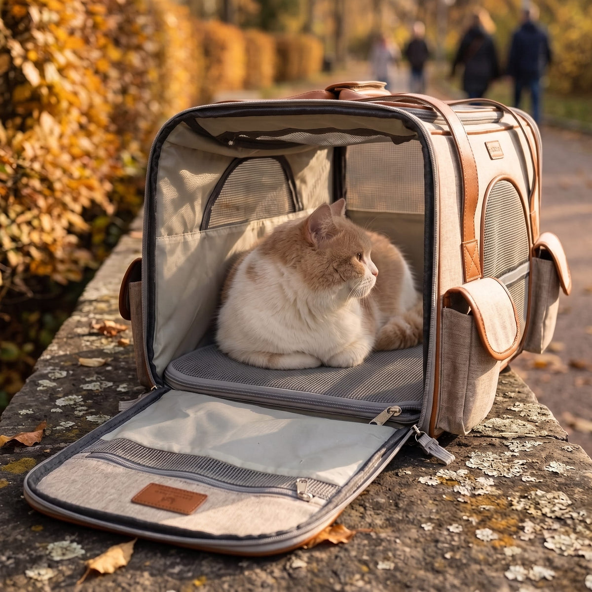 Miaou & Co Sac de Transport pour Chat Oxford
