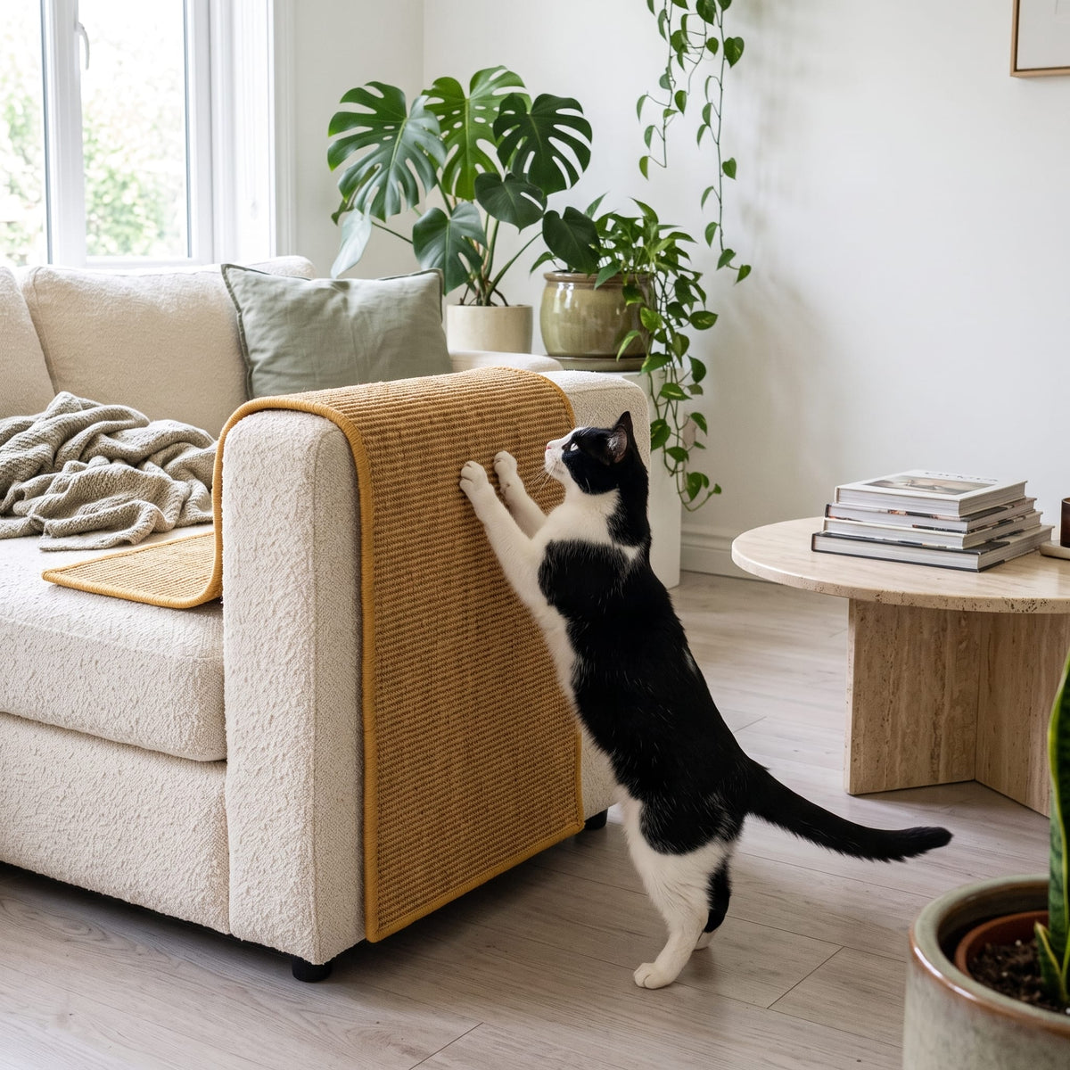 Miaou & Co Tapis Griffoir Couvre-Meubles