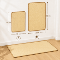 Miaou & Co Tapis Griffoir pour Chat en Sisal Naturel - Protège Canapé et Meubles