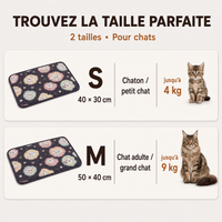 Miaou & Co Tapis Rafraîchissant pour Chat sans Gel