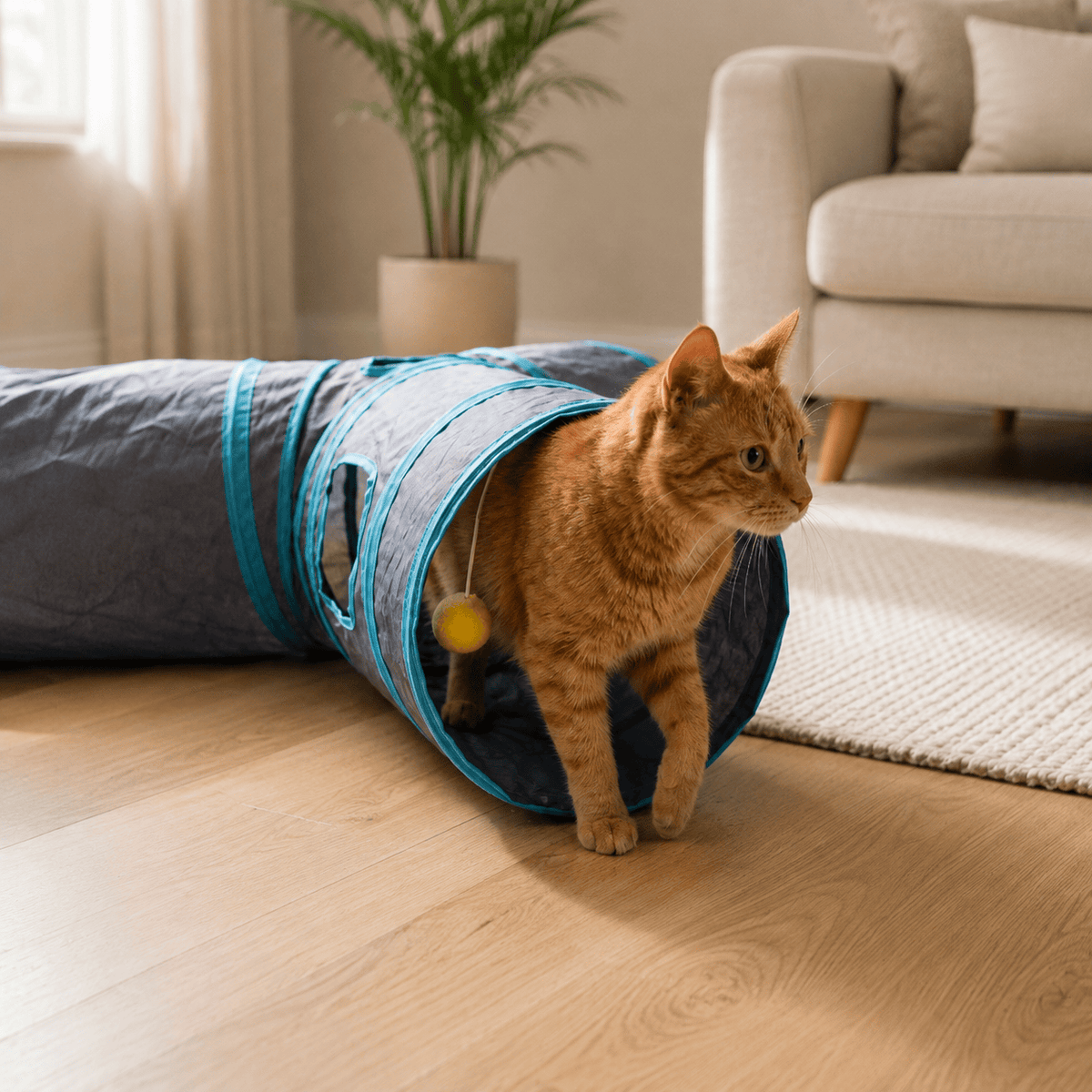 Miaou & Co Tunnel de Jeu pour Chat